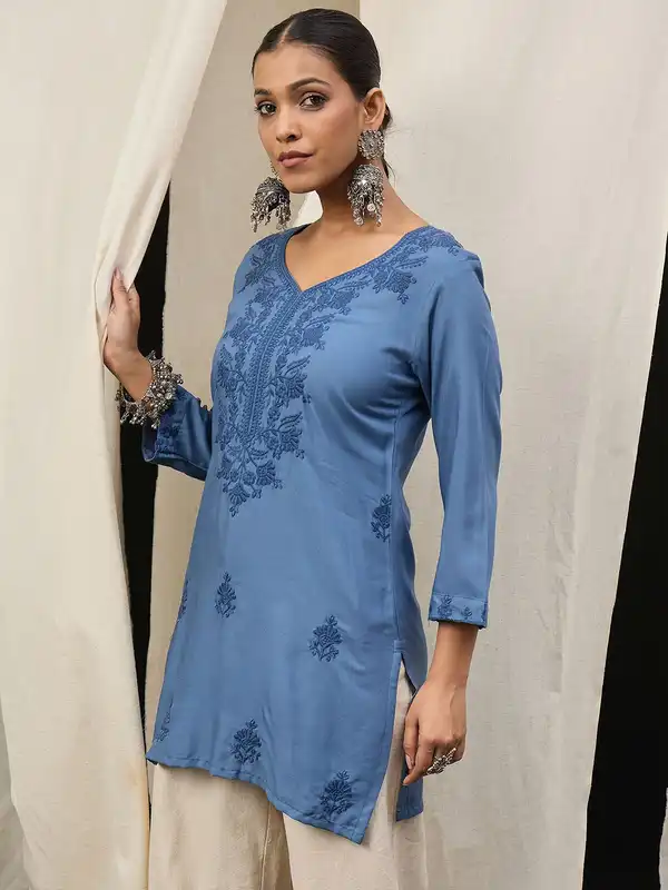 Anouk Blue Kurti Women - Buy Anouk Blue Kurti Women online in India Anouk Blue Kurti Women - Buy Anouk Blue Kurti Women online in India