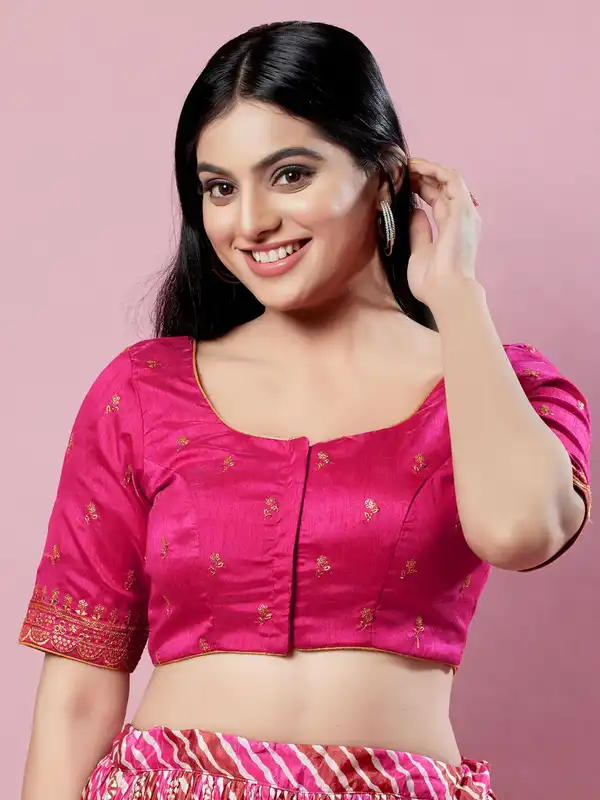 Pink Blouse - Buy Pink Blouse online in India