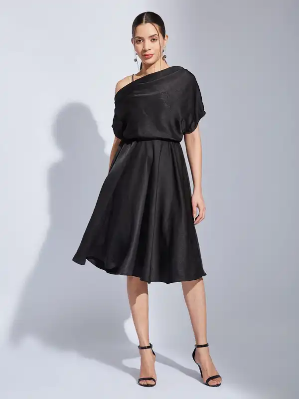 Shop for Trendy Black Cocktail Dress Online at Myntra