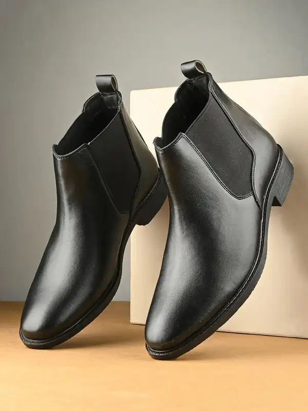 sachin and babi light blue dress Cusolemore Men'S Dress Boots Sports Casual Motorcycle Boots Ankle Bootie main image 0