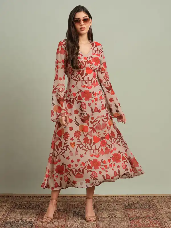chinese dress ladies Red Herring boho ivory embellished mesh maxi dress  The Frockery