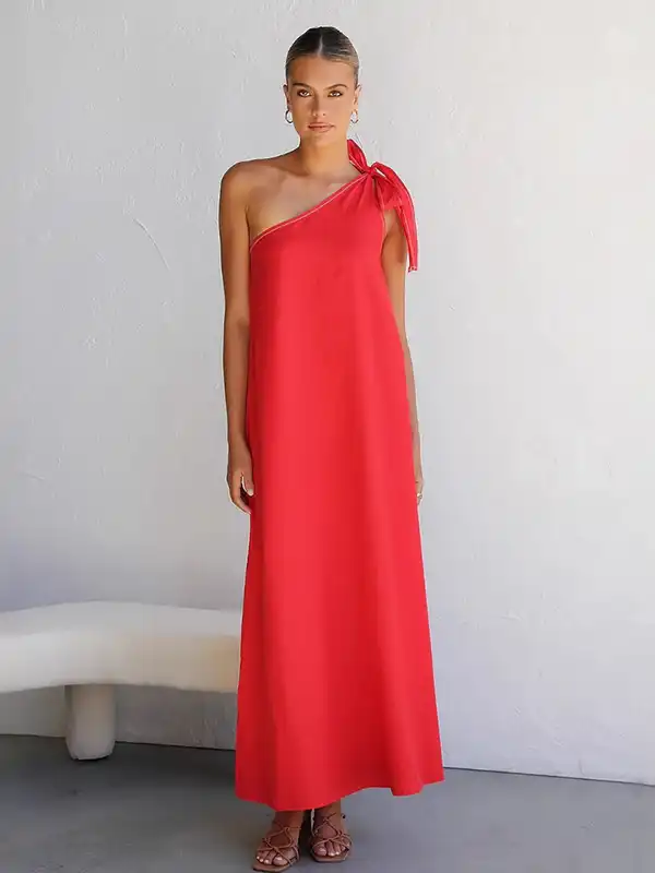 One Shoulder Gown - Buy One Shoulder Gown online in India