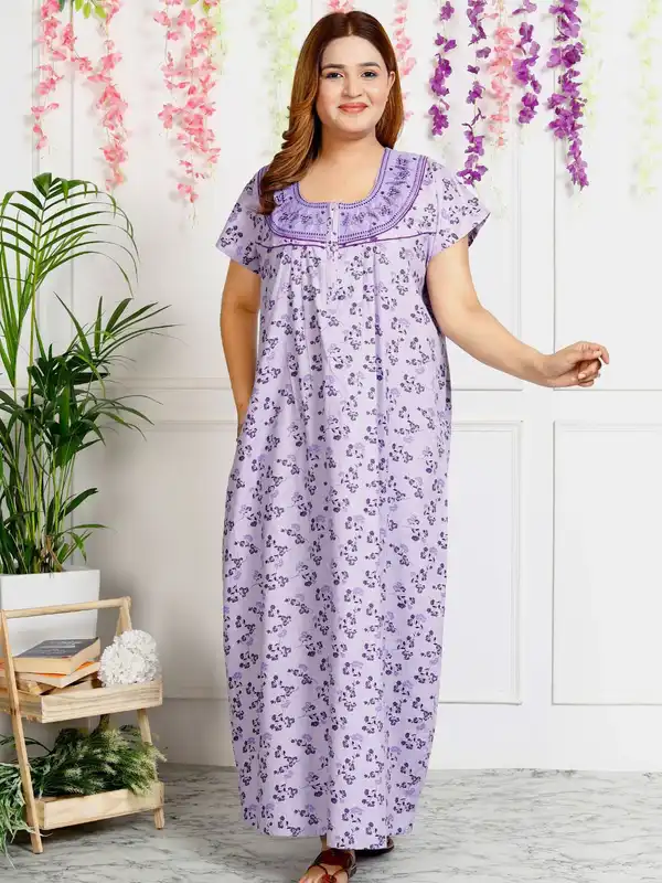Night Maxi Nightdress - Buy Night Maxi Nightdress online in India