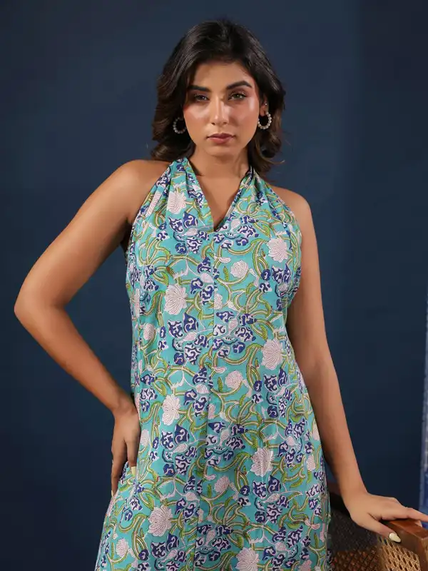 Ethnic A Line Dress - Buy Ethnic A Line Dress online in India