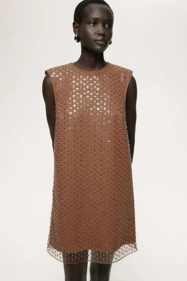 h&m sequin dress india H&M Sequin Dress