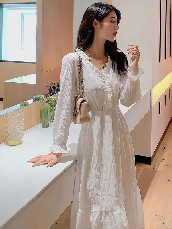 forever 21 long sleeve white dress Forever 21 One-Shoulder Blazer Mini Dress White