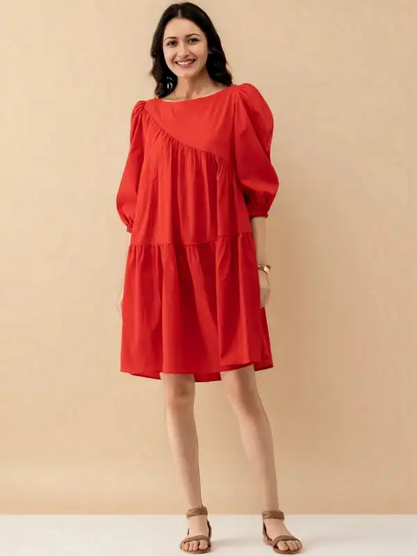strapless open back dress Ashlyn Shift Dress