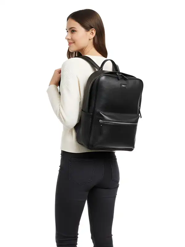 alfie douglas black leather medium canvas backpacks Preview: Minimal Backpack  Alfie Douglas