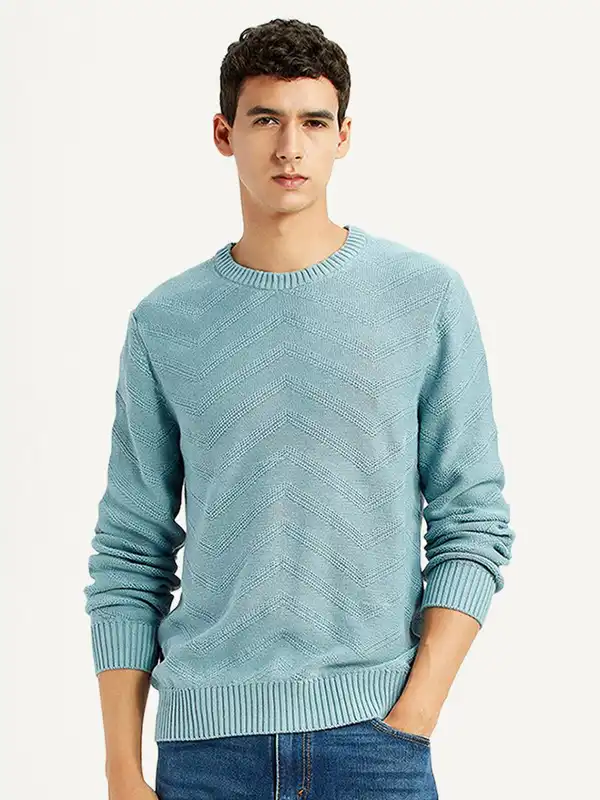 S.Oliver Pull Tricoté Homme Logo Brodée - Coupe Régulière Confortable