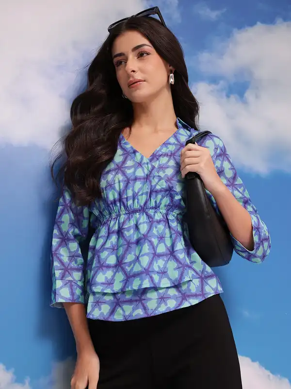 トップス ella asymmetry blouse Shop Asymmetrical Tops for Women Bold Modern Cuts Online Myntra
