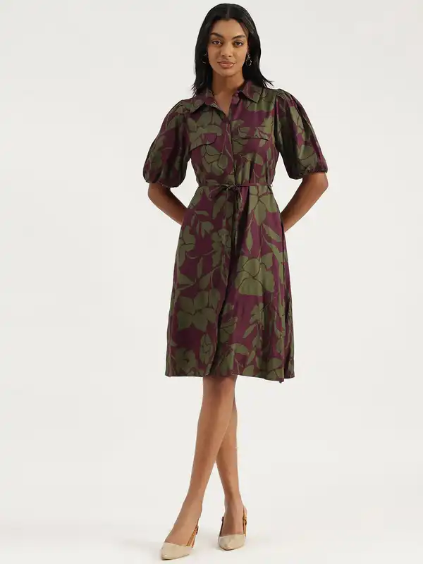 benetton shirt dress Striped shirt dress