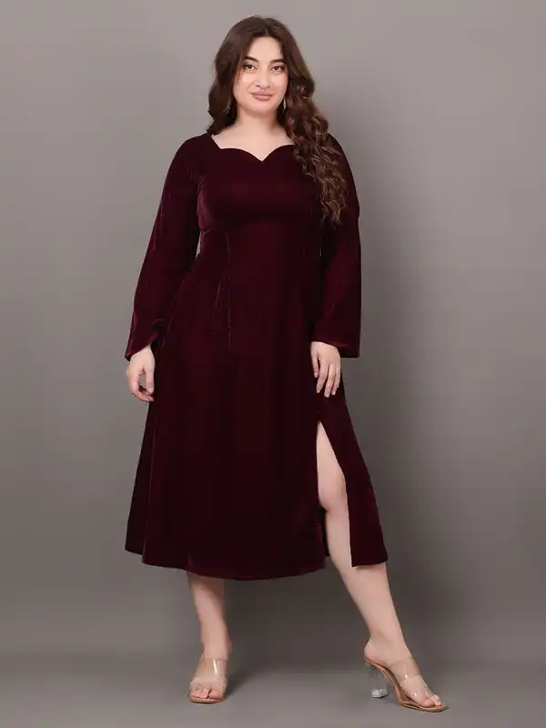 Buy Plus Size Party Dress Online on Myntra