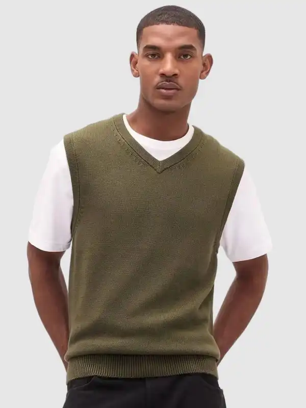 【New】Deuxieme Classe Sleeveless Pullover Sleeveless Sweater - Buy Sleeveless Sweater online in India