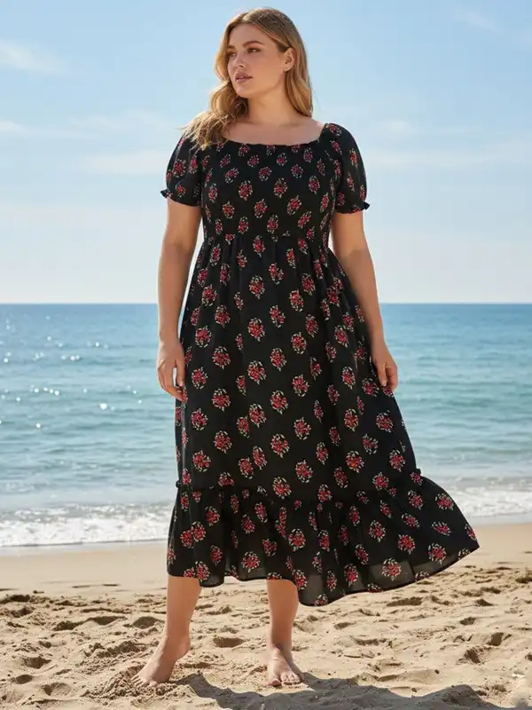 sachin and babi light blue dress Plus Size Floral Dresses & Plus Size Ditsy Floral Dresses