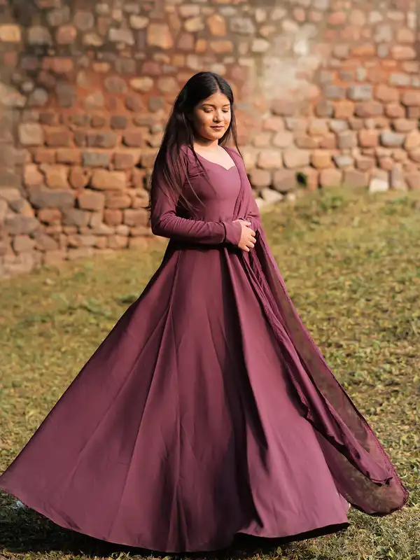 Purple Gowns - Buy Purple Gowns online in India