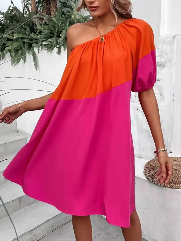 One Shoulder Dress - Buy One Shoulder Dress Online in India