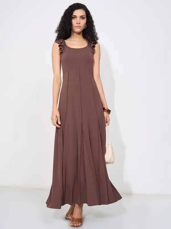 Honey Brown Dress - Buy Honey Brown Dress online in India