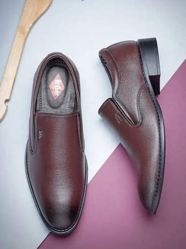 lee cooper brown dress shoes Lee Cooper Coffee Brown Shoes