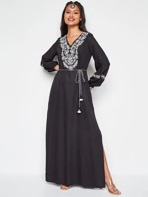 Global Desi Maxi Dress - Buy Global Desi Maxi Dress online in India