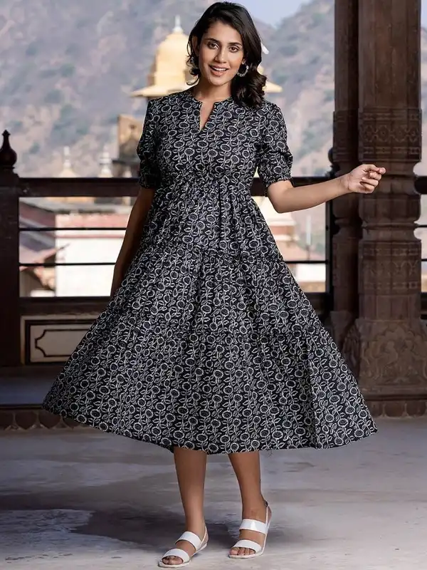 Black Anarkali - Buy Trendy Black Anarkali Online in India | Myntra