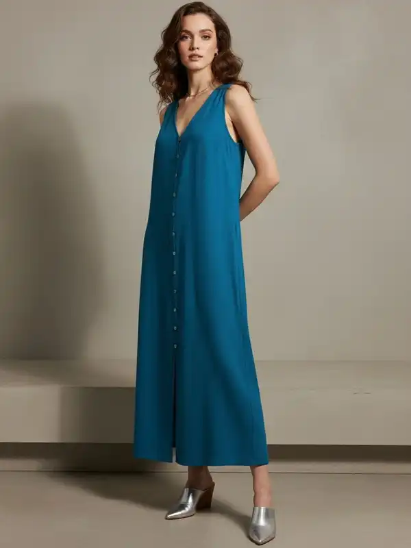 Formal Dress Van Heusen Maxi Dresses Buy Blue Dresses For Women By VAN  HEUSEN Online