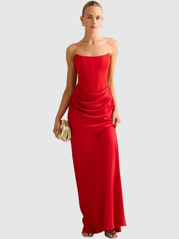 green emerald velvet dress Zalora Black Basic Formal Dress