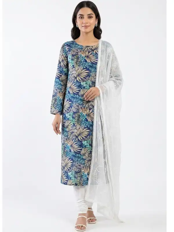 Buy Chiffon Dress Material Online in India | Myntra