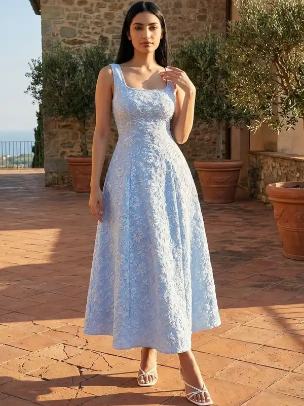 global desi blue dress Dresses Embroidered Dress Set in Skirt Detail Size:Passionate Globai Desi is curated