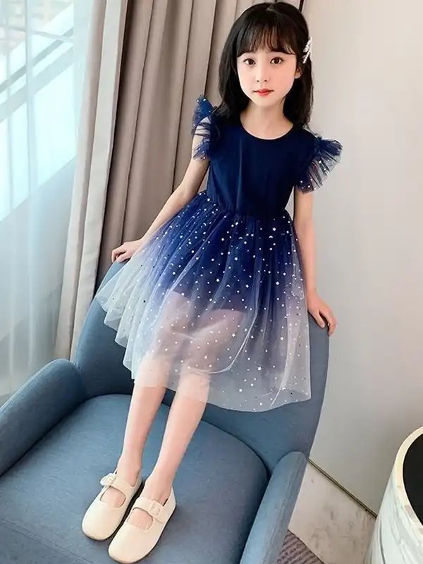 sachin and babi light blue dress PEARL AQUA SEQUIN COCKTAIL MINI DRESS main image 1