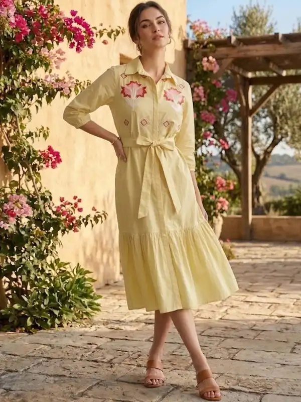 Yellow Dress Women - Buy Yellow Dress Women online in India