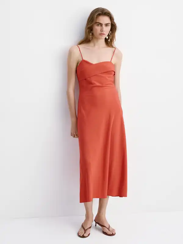 Mango Orange Dresses - Buy Mango Orange Dresses online in India
