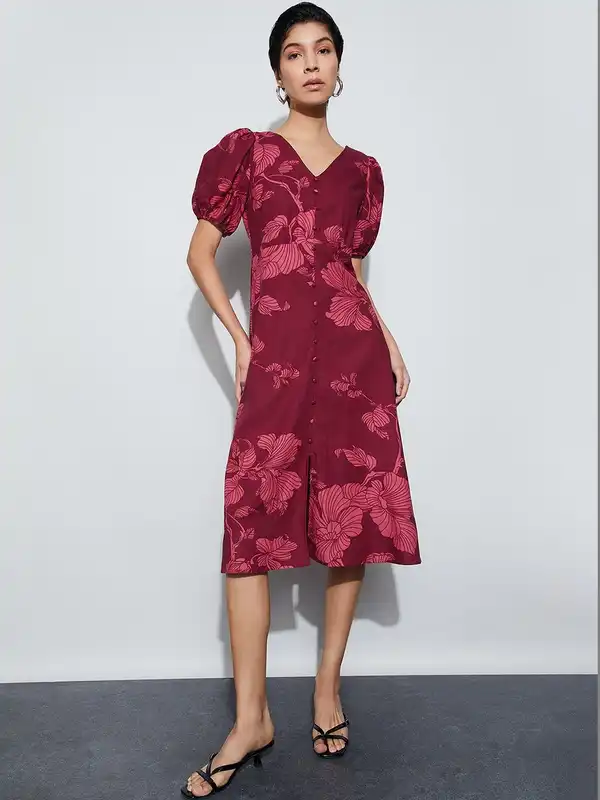 westside dresses for ladies Midi Dress Westside Women's Clothing Online Trendy Womens Summerwear Dresses  Westside