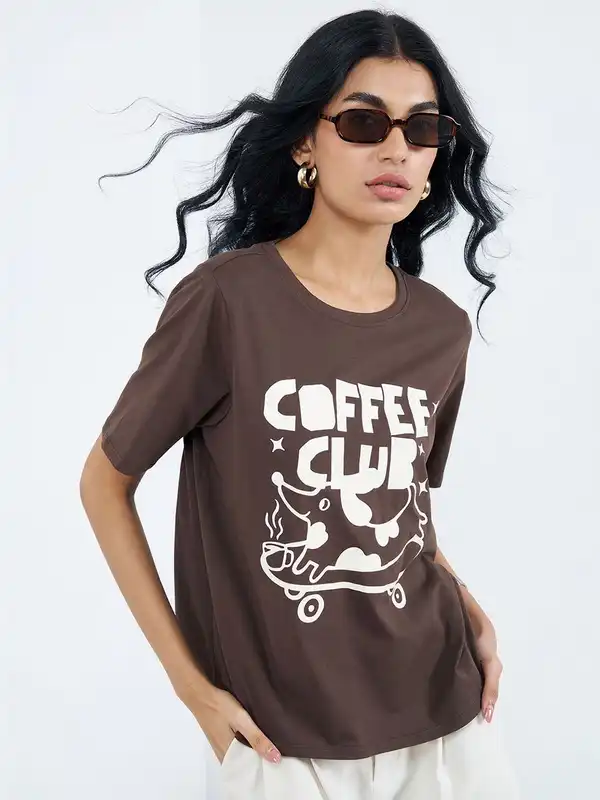 TShirt-People Maglietta Donna Anstaltsleit, 100% Cotone, Stampa Creativa, Nero, Taglia XL, Prodotta In Germania - 6