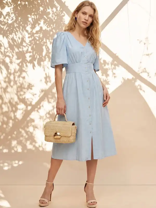 Code By Lifestyle Blue Dresses