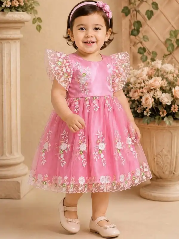 amazon party wear dress Pink Sale Kids Frock Amazon Sale Dress For Girl Ball Gown Amazon Dresses Fit Product Size:8 ONAM 2025 Women's Wedding Dresses &