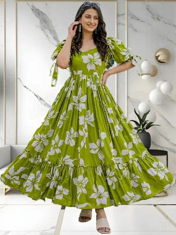 green dress online india Gowns wedding crystal belt