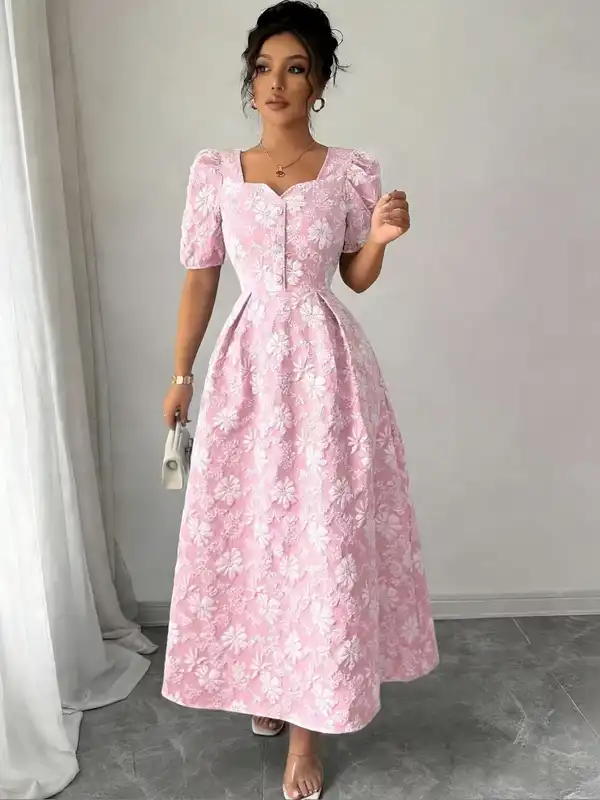 Pink Dress Women Dresses