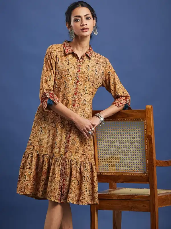 Calf Length Dresses - Buy Calf Length Dresses online in India