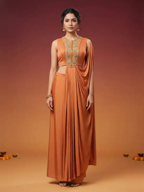 green emerald velvet dress Aashirwad Indian Dress Red Art Silk