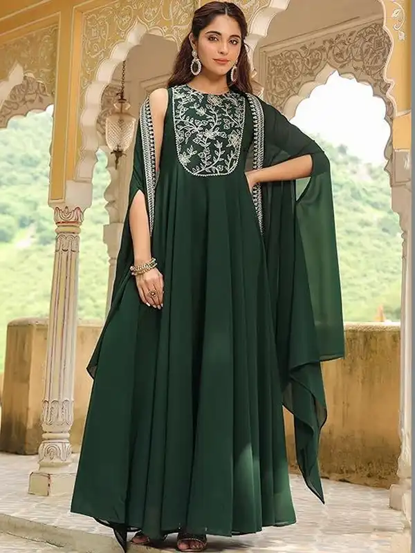 biba green dress with jacket Green Midi Dress– DNC International main image 1