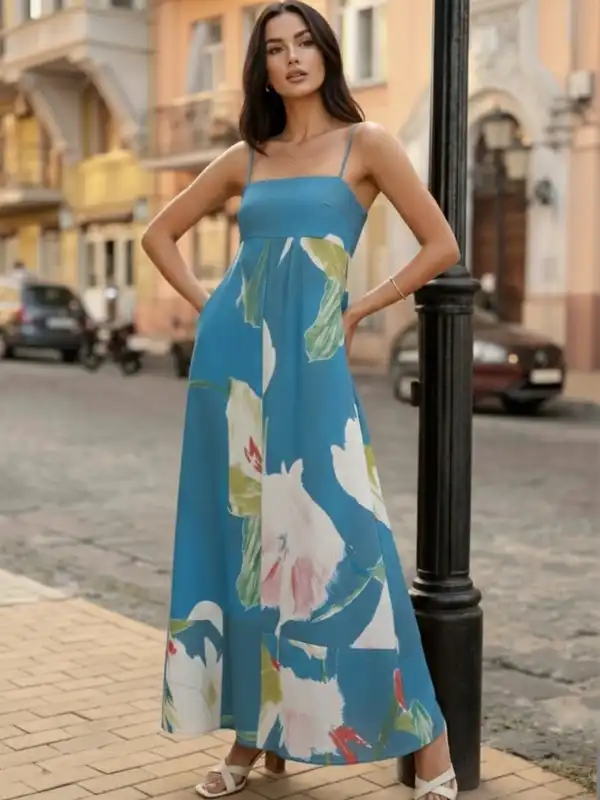 sachin and babi light blue dress Vacation Dresses for Women main image 0