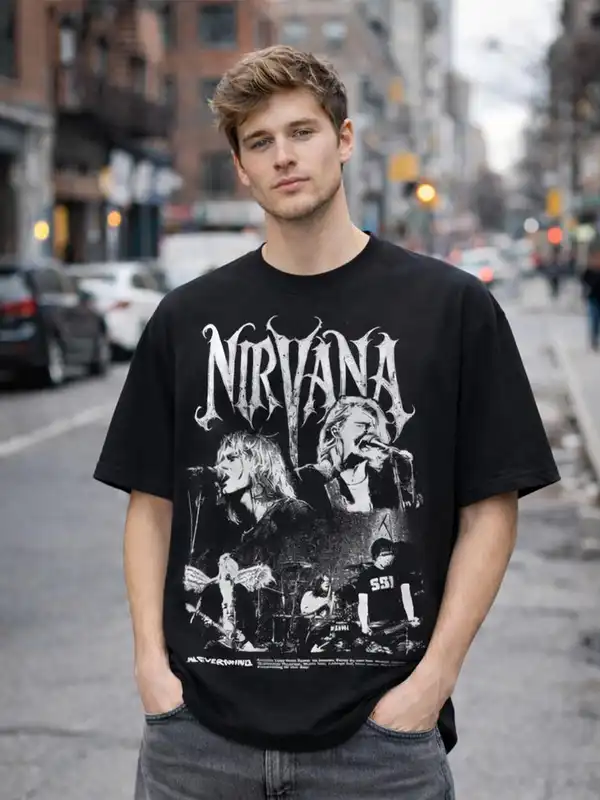 Tshirts Men Nirvana - Buy Tshirts Men Nirvana online in India
