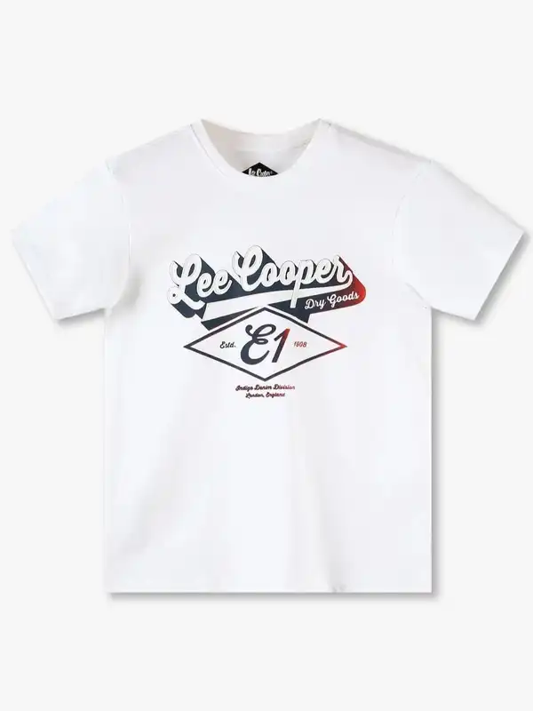 Lee Cooper T-Shirt Manica Corta Per Bambini E Ragazzi – Estiva E Comoda - 3