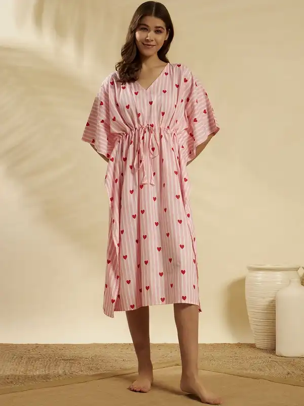 nighty dress for women Papinelle | Jada Organic Cotton Knit Nightgown Wear as sleep or day wear. Suits Nice Night Dresses Purple