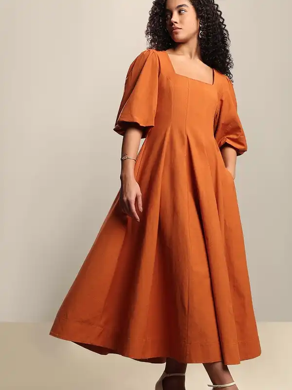 Forever 21 Rust Dresses - Buy Forever 21 Rust Dresses online in India