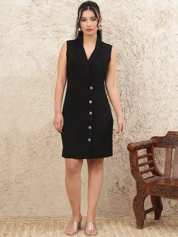 sachin and babi light blue dress REPRESENTING ME SLEEVELESS BLAZER DRESS IN WHITE  AKIRA