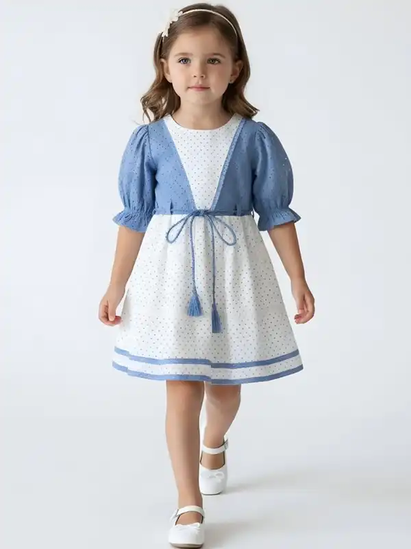 Blue Dot Dresses - Buy Blue Dot Dresses online in India