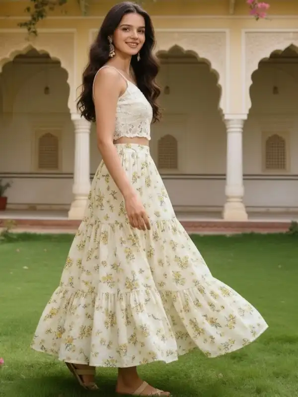 Shop for Chiffon Skirts Online on Myntra