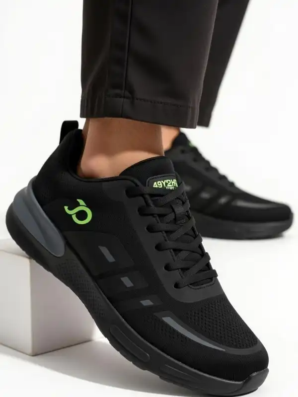 Black Men Sneakers Jack Jones Lee Cooper - Buy Black Men Sneakers