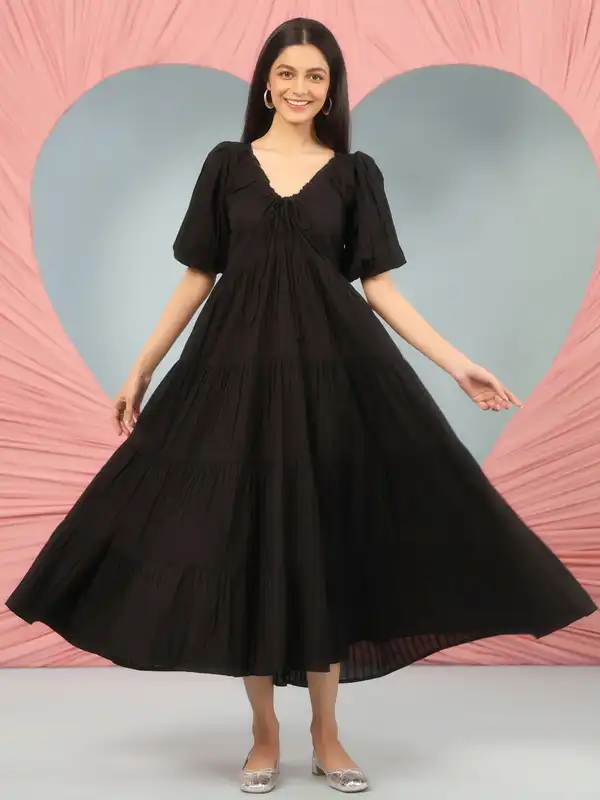 plus size indo western dresses for cocktail party Stylish FW26/27 party plus size dresses Ronny Kobo Scorpio Ruched SIZE:S/P
